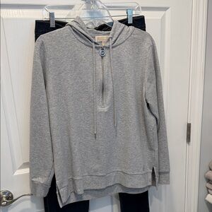 MICHAEL Michael Kors Gray Hoodie Jacket